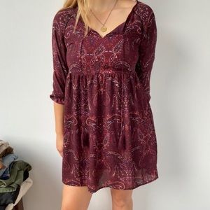 Cute little vintage boho dress!! Free people style